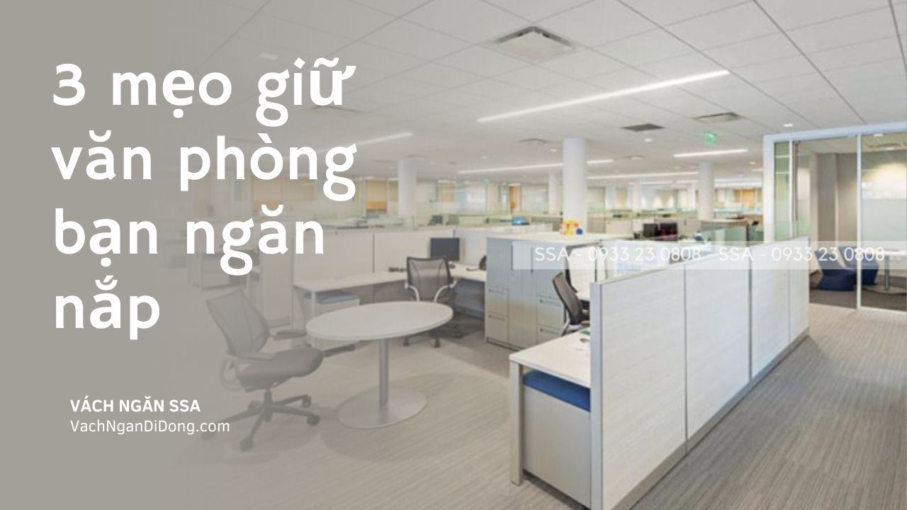 3 mẹo để giữ cho bàn văn phòng của bạn ngăn nắp