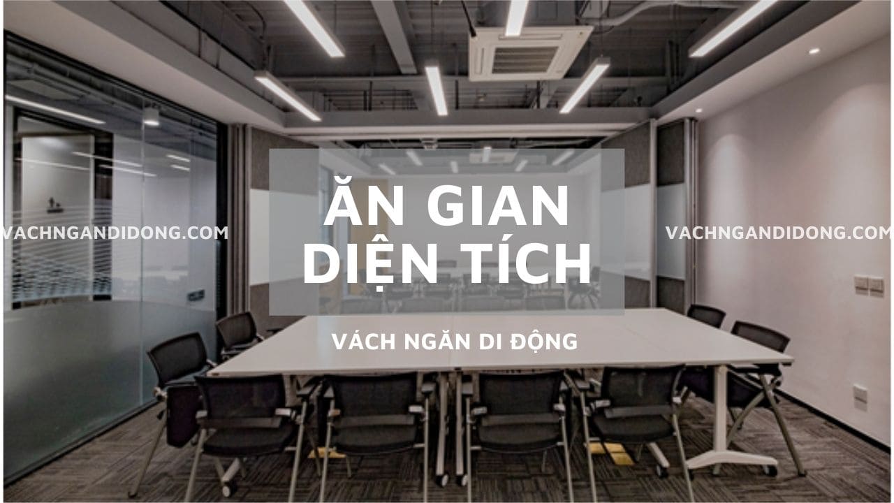 " Ăn gian diện tích " với vách ngăn di động