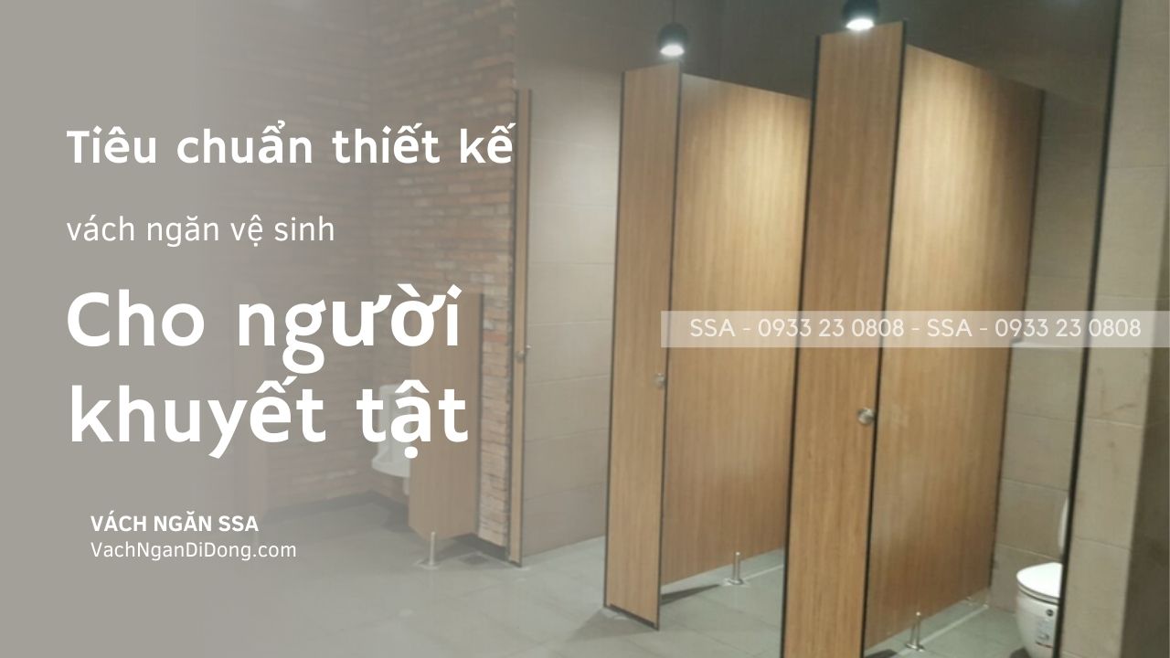 Tiêu chuẩn thiết kế nhà vệ sinh cho người khuyết tật