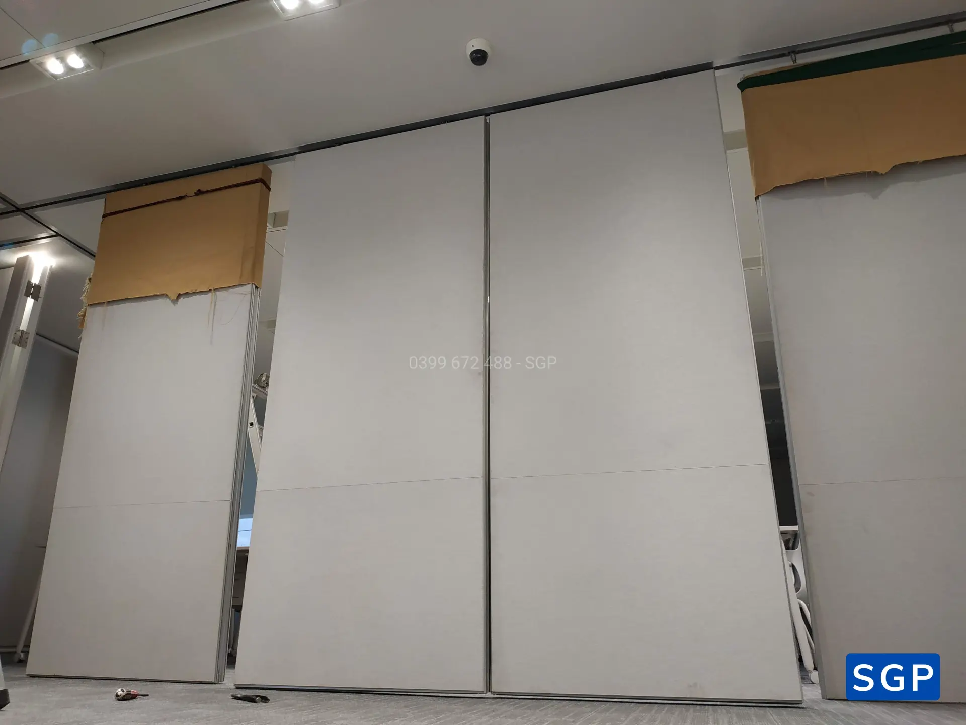 Sửa chữa vách di động cho công ty hàn quốc - 4
