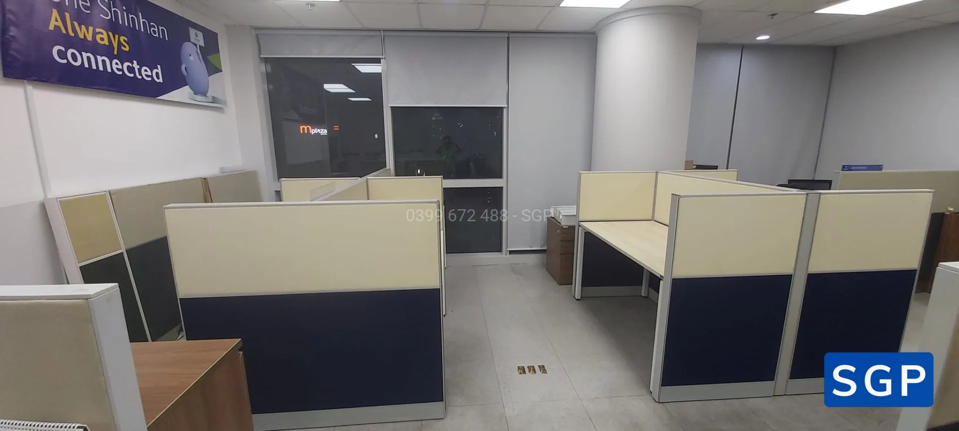 lắp đặt vách ngăn nỉ 2 múi cho công ty tại Long An - 3