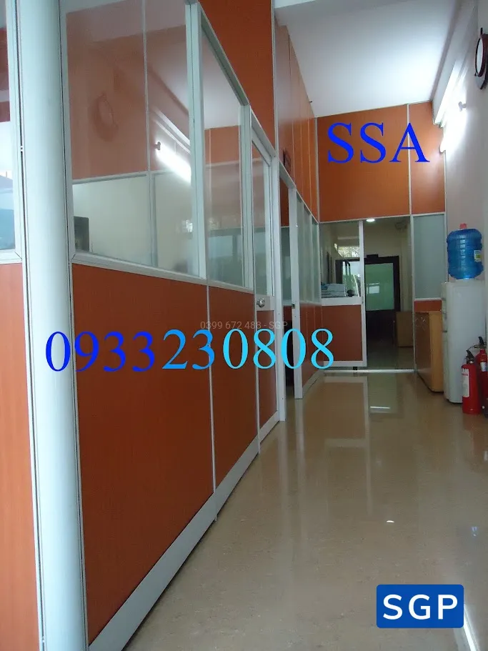 Sản xuất và lắp đặt vách gỗ khung nhôm ngăn phòng - 4
