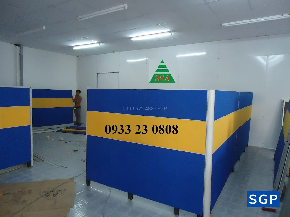 Sản xuất và lắp đặt vách nỉ 3 múi - 8