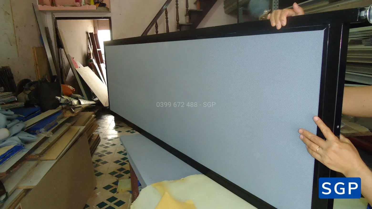 Sản xuất vách di động có bánh xe - 4