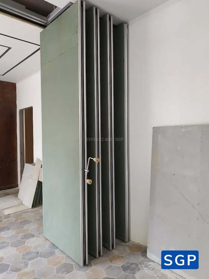 Sản xuất và lắp đặt vách di động cho nhà hàng - 7