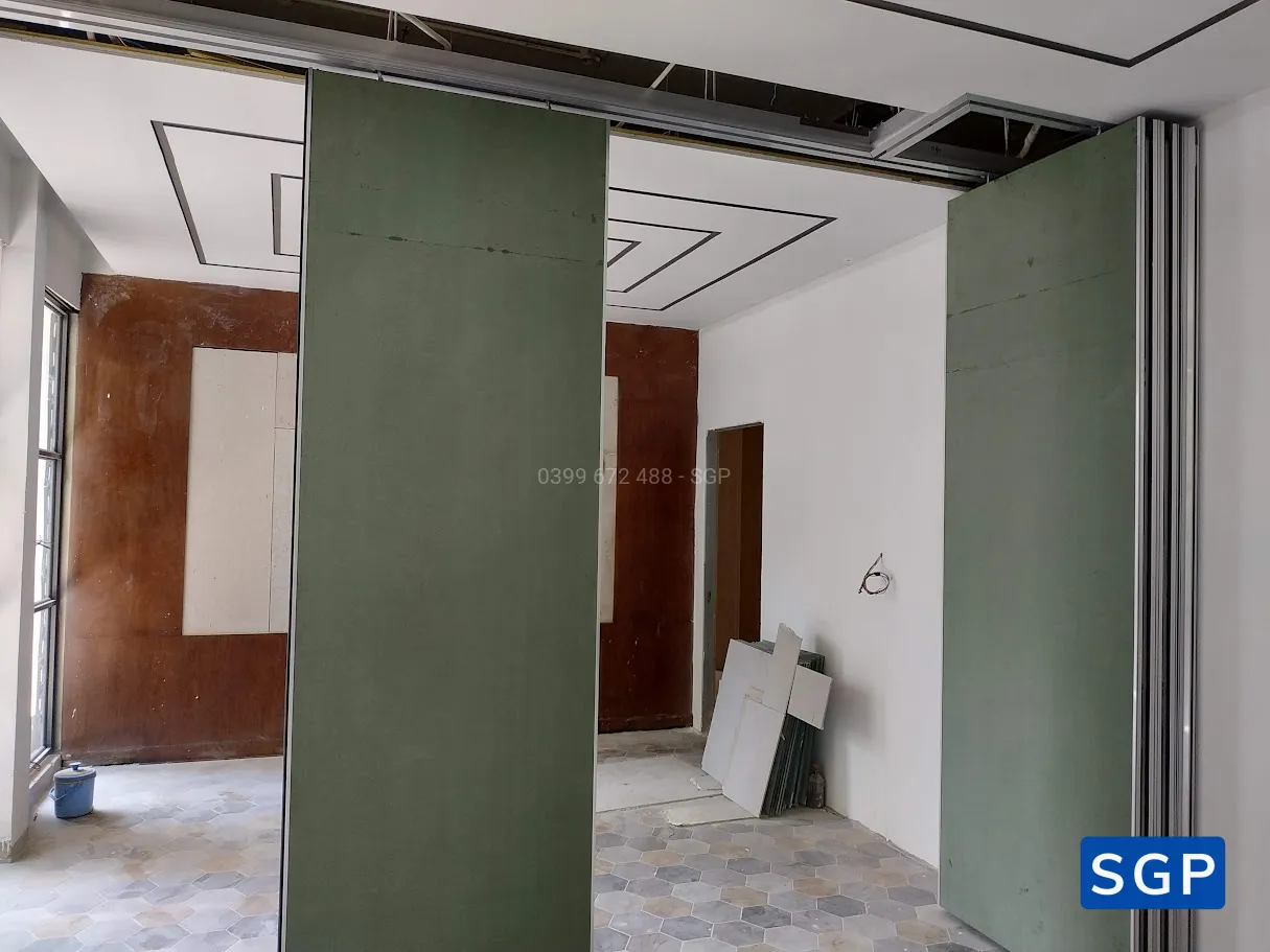Sản xuất và lắp đặt vách di động cho nhà hàng - 8