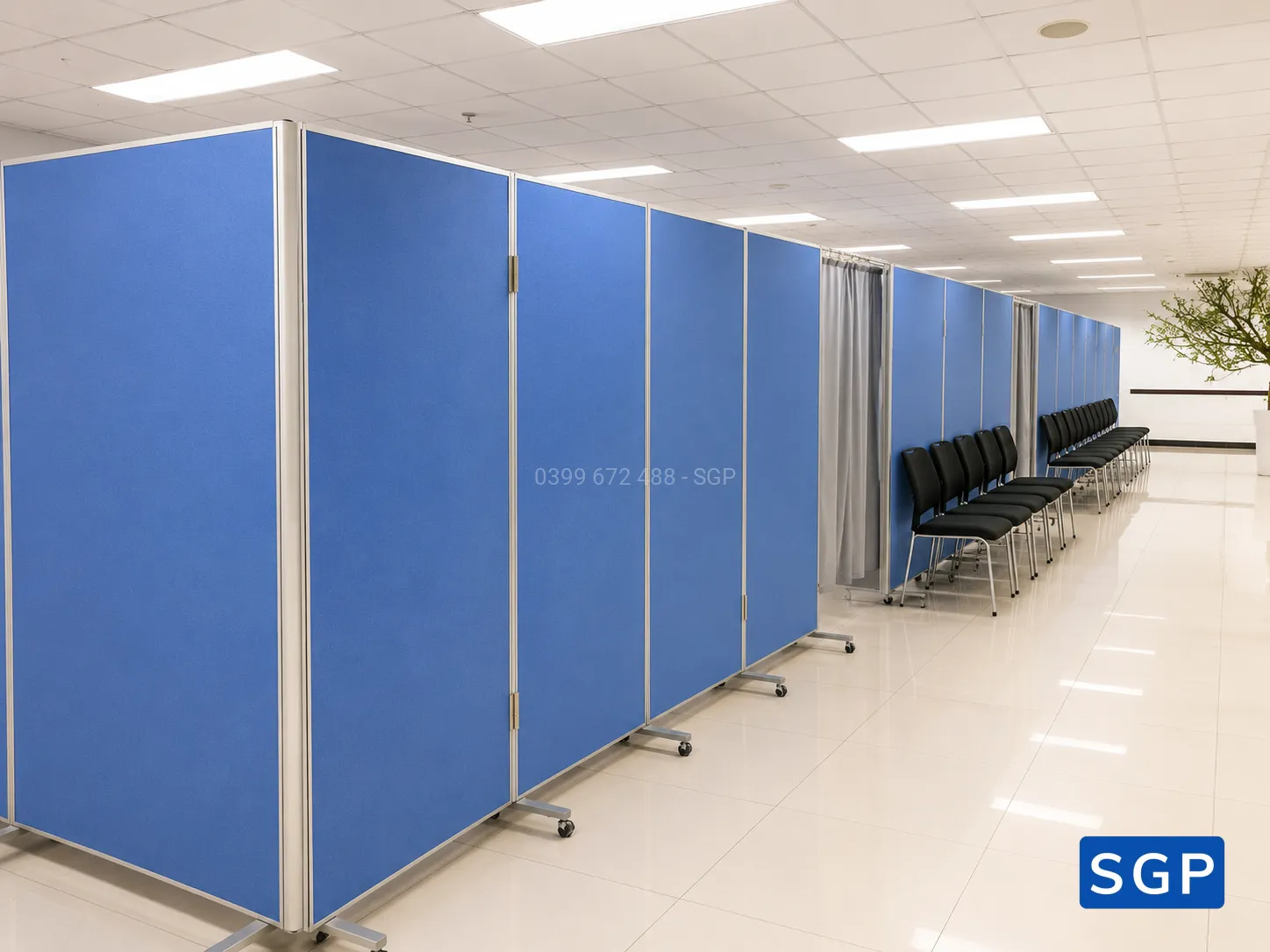 sản xuất vách ngăn có bánh xe - 2