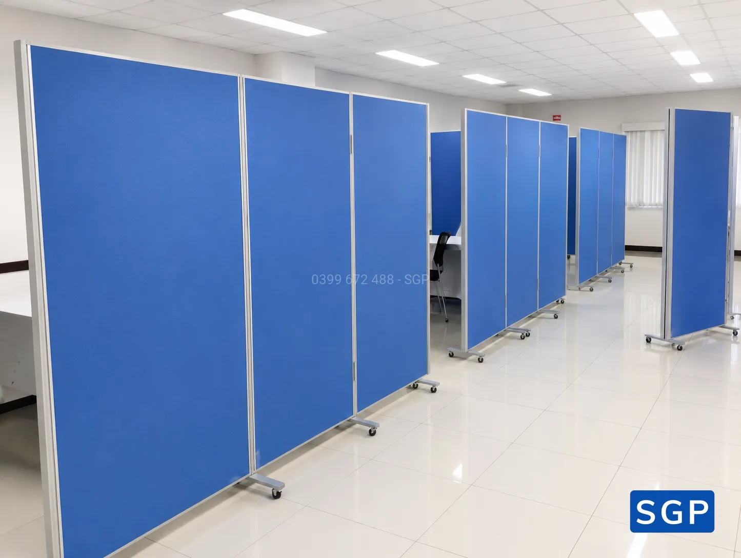 sản xuất vách ngăn có bánh xe - 3