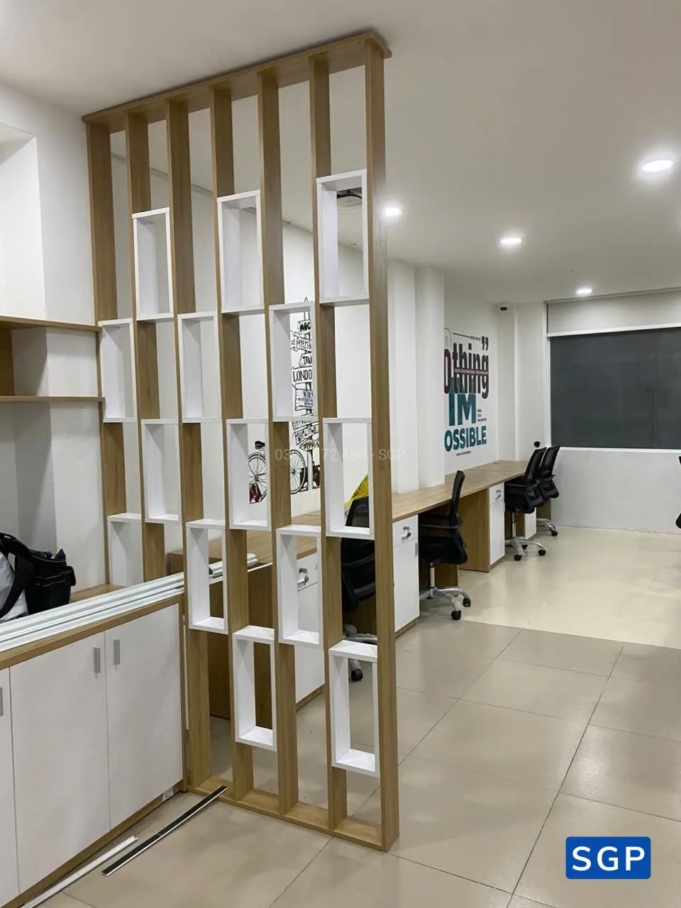 Lắp đặt nội thất văn phòng cho công ty ở tân bình - 2