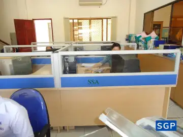 vách ngăn trên mặt 