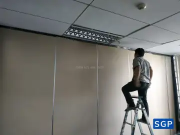sửa vách ngăn di động
