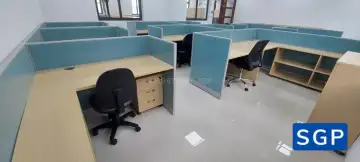 lắp đặt vách ngăn nỉ hệ 50 tạo sự riêng tư