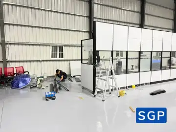 Lắp đặt vách ngăn phòng cho công ty ở HCM