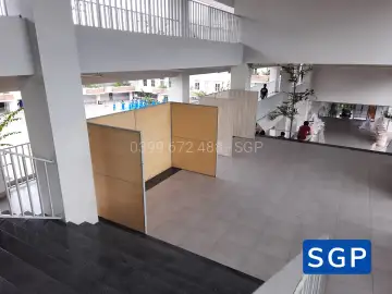 Lắp đặt vách ngăn tại hội chợ cho trường FPT ở quận 9