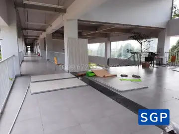 Lắp đặt vách ngăn tại hội chợ cho trường FPT ở quận 9