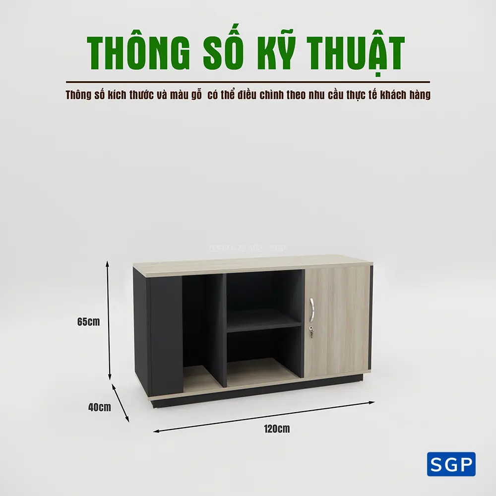 Tủ Phụ Bàn Giám Đốc 