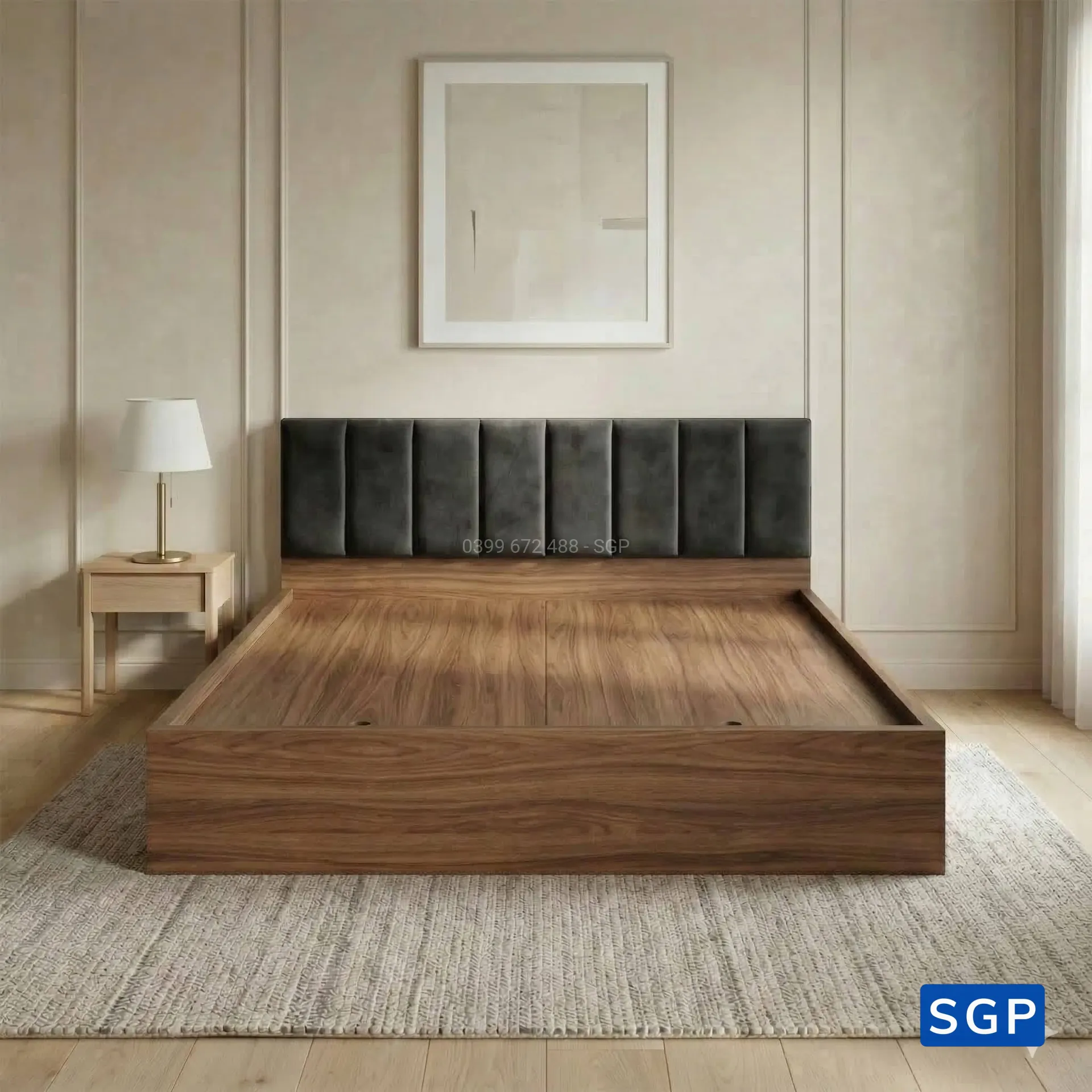 Giường MDF C30